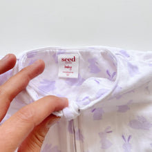 Load image into Gallery viewer, Seed Bunny Onesie Purple (3-6m)
