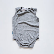 Load image into Gallery viewer, The Sleep Store Singlet Bodysuit Grey Merino (1y)
