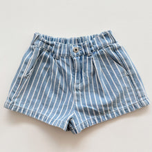 Load image into Gallery viewer, Seed Shorts Denim Stripes (3y)
