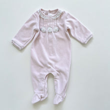 Load image into Gallery viewer, Mayoral All-In-One Velour Soft Pink (0-3m)
