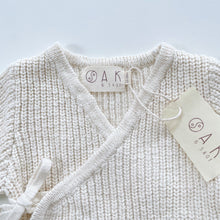Load image into Gallery viewer, Oak &amp; Sage Chunky Knit Playsuit - Milk NEW (1y)
