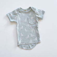 Load image into Gallery viewer, Nature Baby Organic T-Shirt Mint Seagulls (3-6m)
