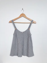 Load image into Gallery viewer, Kate Sylvester Grey Stripe Top (XS)
