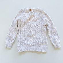 Load image into Gallery viewer, Jamie Kay Cable Knit Jersey Lilac Sprinkles (1y)
