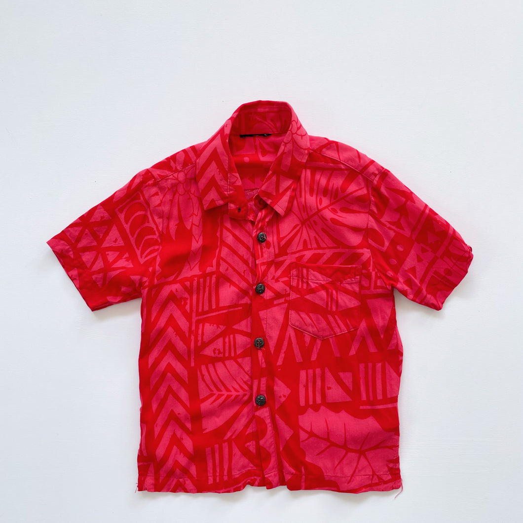 Red Floral Shirt (5-6y)