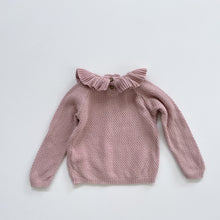 Load image into Gallery viewer, Jamie Kay Maddison Jumper Mauve Shadow w Collar (2y)
