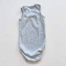 Load image into Gallery viewer, Nature Baby Organic Singlet Bodysuit Blue Whales (1y)
