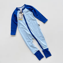 Load image into Gallery viewer, Bonds Wondersuit Light/Dark Blue NEW (12-18m)
