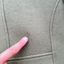 Load image into Gallery viewer, Kaminey Wool Blend Coat Green/Tan (5-6y)
