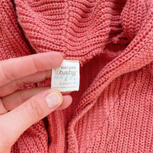 Load image into Gallery viewer, Nature Baby Knitted Set Salmon 3x (4y)
