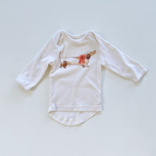 Load image into Gallery viewer, Nature Baby Organic L/S Top Dog (3-6m)
