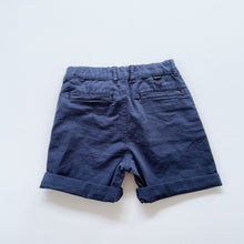 Load image into Gallery viewer, Zara Dress Shorts Navy (5-6y)
