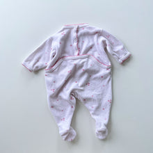 Load image into Gallery viewer, Petit Bateau Terry Onesie Suit Pink (0-3m)
