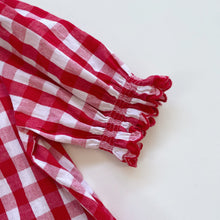 Load image into Gallery viewer, Elma The Label Red Gingham Dress (10y)
