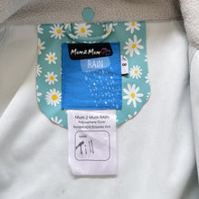 Load image into Gallery viewer, Mum2Mum Rain Jacket Blue Daisies (8y)
