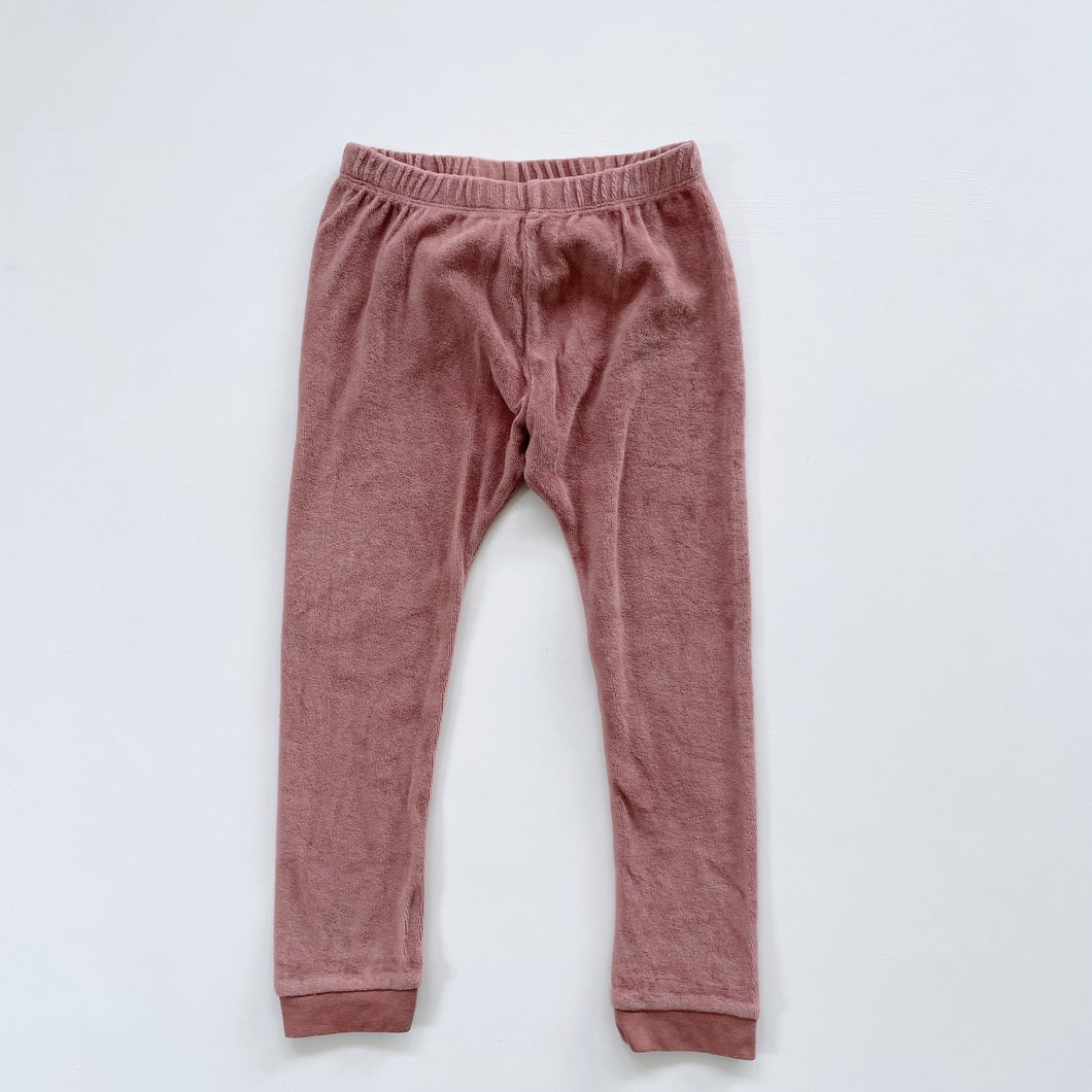 Nature Baby Organic Cotton Velvet Pants Berry (4y)