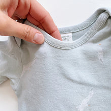 Load image into Gallery viewer, Nature Baby Organic Bodysuit Seagulls Blue (3-6m)
