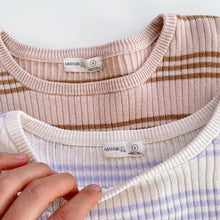 Load image into Gallery viewer, Miann &amp; Co Kids Rib Knit Top Bundle 2x Stripes (5y)

