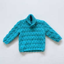 Load image into Gallery viewer, Handmade Acrylic Blue Jersey (3-6m)
