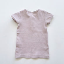 Load image into Gallery viewer, Wilson &amp; Frenchy Organic Tee Lilac Pinstripe (1y)
