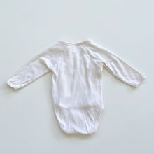 Load image into Gallery viewer, Nature Baby Organic Kimono Bodysuit Natural (0-3m)
