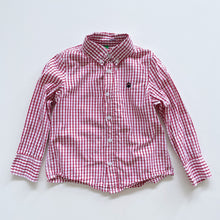 Load image into Gallery viewer, United Colors of Benetton Red Gingham Shirt (12-18m)
