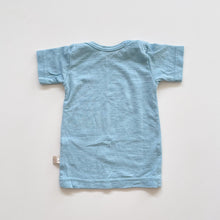 Load image into Gallery viewer, Mokopuna Merino T-Shirt Blue (3-6m)
