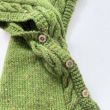 Load image into Gallery viewer, Beautiful Handmade Wool Vest Forest Green (10y)
