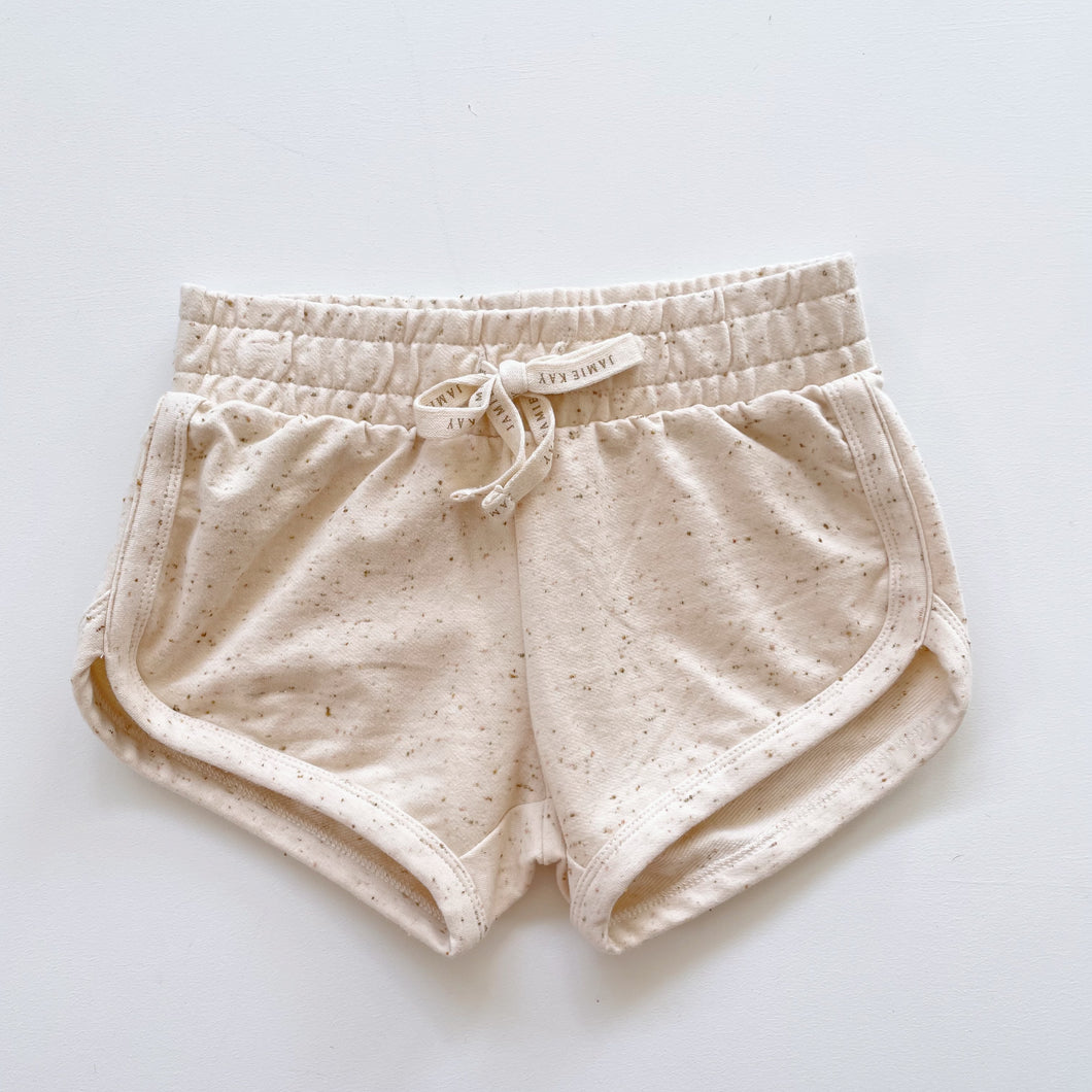 Jamie Kay Organic Shorts Speckled NWOT (6y)