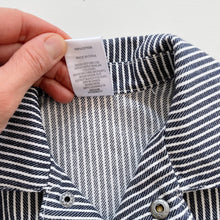 Load image into Gallery viewer, Teeny Weeny Canvas Jacket Hickory Stripes (1y)
