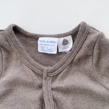 Load image into Gallery viewer, Milly &amp; Milo Merino Onesie Dark Green NWOT (6-12m)
