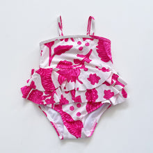 Load image into Gallery viewer, Country Road Pink Frilly Swimsuit (6-12m)
