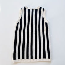 Load image into Gallery viewer, Tiny Cotton Knitted Vest Vertical Stripes (3y)
