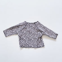 Load image into Gallery viewer, Jamie Kay Organic Kimono Top Navy Floral (0-3m)
