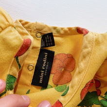 Load image into Gallery viewer, Mini Rodini Organic Cotton Dress Bright Yellow Floral (1-2y)
