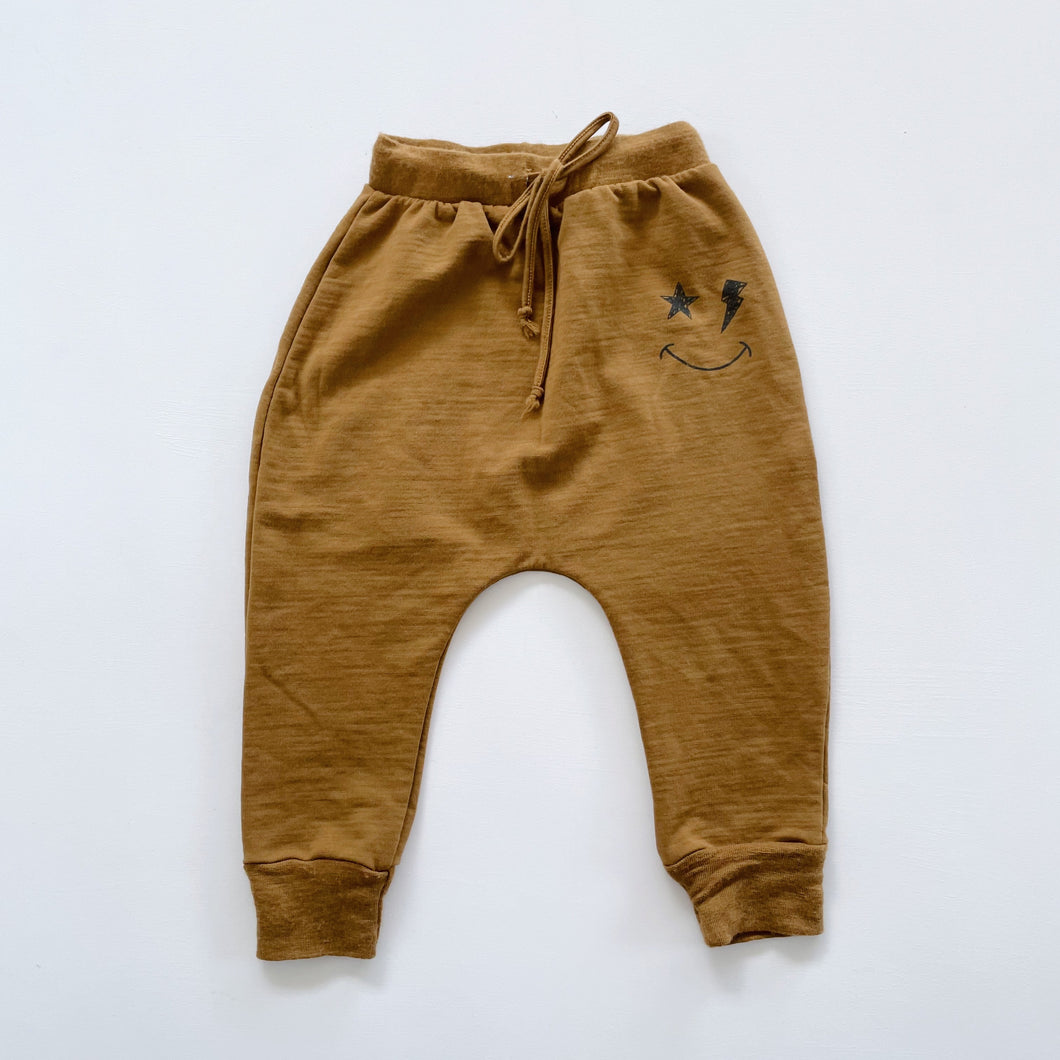 Little Flock of Horrors Merino Pants Mustard (18-24m)