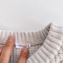 Load image into Gallery viewer, Jamie Kay Knit Jersey Ecru Marle *tagged bigger (3-4y)
