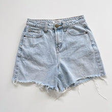 Load image into Gallery viewer, Desu Light Denim Raw Hem Shorts (14y/w6)
