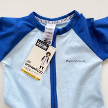 Load image into Gallery viewer, Bonds Wondersuit Light/Dark Blue NEW (12-18m)
