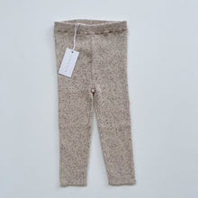 Load image into Gallery viewer, Jamie Kay Fine Ribbed Knit Pants Beach Fleck NEW (2y)
