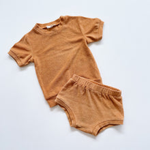 Load image into Gallery viewer, August Bear Rust Terry Set (2y)
