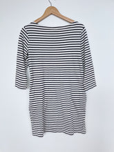 Load image into Gallery viewer, Uniqlo Navy Stripy Dress (10/M)
