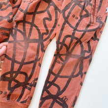 Load image into Gallery viewer, Minti Messy Marker Tracksuit Set Rust (3y)
