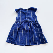 Load image into Gallery viewer, Armani Navy Check Dress (1y)
