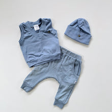 Load image into Gallery viewer, Dimples Merino Blue Baby Bundle 3x (3-6m)
