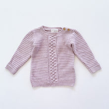 Load image into Gallery viewer, Wilson + Frenchy Cotton/Bamboo/Wool Jumper Lilac (3-6m)
