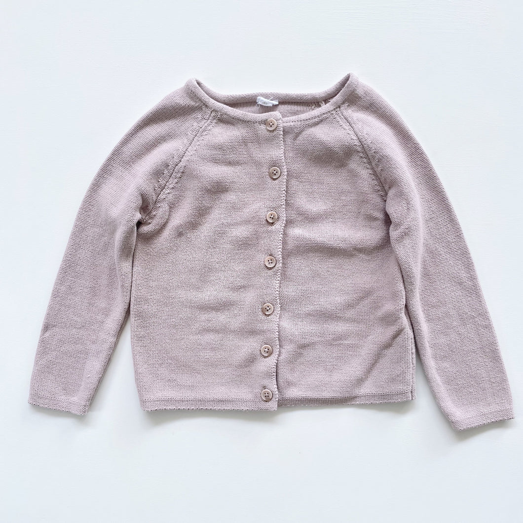 Jamie Kay Simple Knit Cardigan Rosebud (5y)
