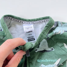 Load image into Gallery viewer, Bonds Wondersuit Green Sharks (3-6m)
