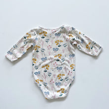 Load image into Gallery viewer, BABU Organic Floral L/S Bodysuit (12-18m)
