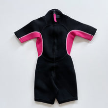 Load image into Gallery viewer, Tribord Shorty Wetsuit Black/ Pink (6y)
